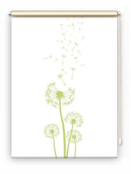 Rollo Dandelions Apfel , Rollo, Motivrollo, Rollo mit Druck, Fotorollo, bedrucktes Rollo, Fensterrollo,verdunkelndes Rollo, Sonnenschutz Rollo